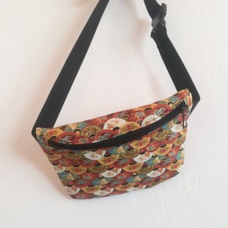 Comprar Riñonera abanicos japoneses Riñonera abanicos japoneses